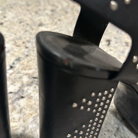 Saint Laurent Paris platform studded sandals 🌟 - Picture 4 of 13